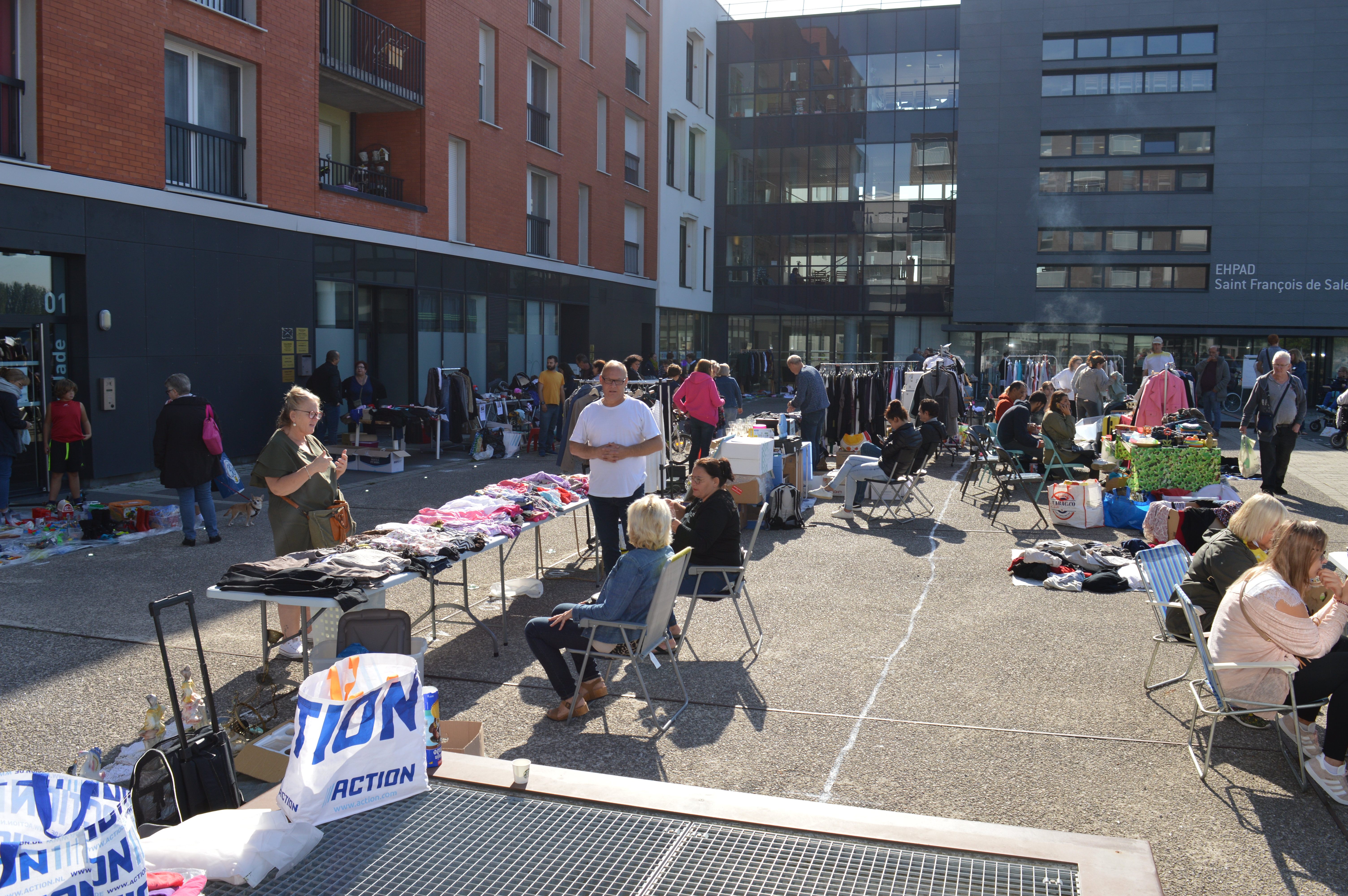 photo du vide grenier