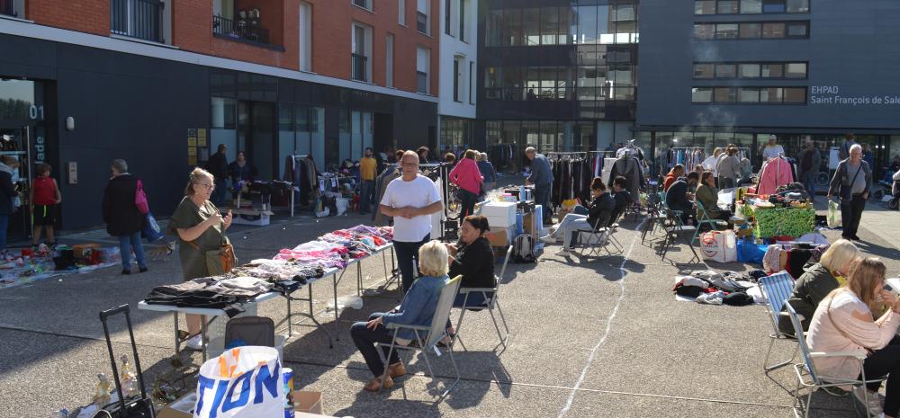 photo du vide grenier